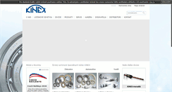 Desktop Screenshot of kinex.sk
