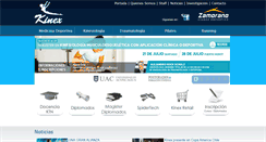 Desktop Screenshot of kinex.cl